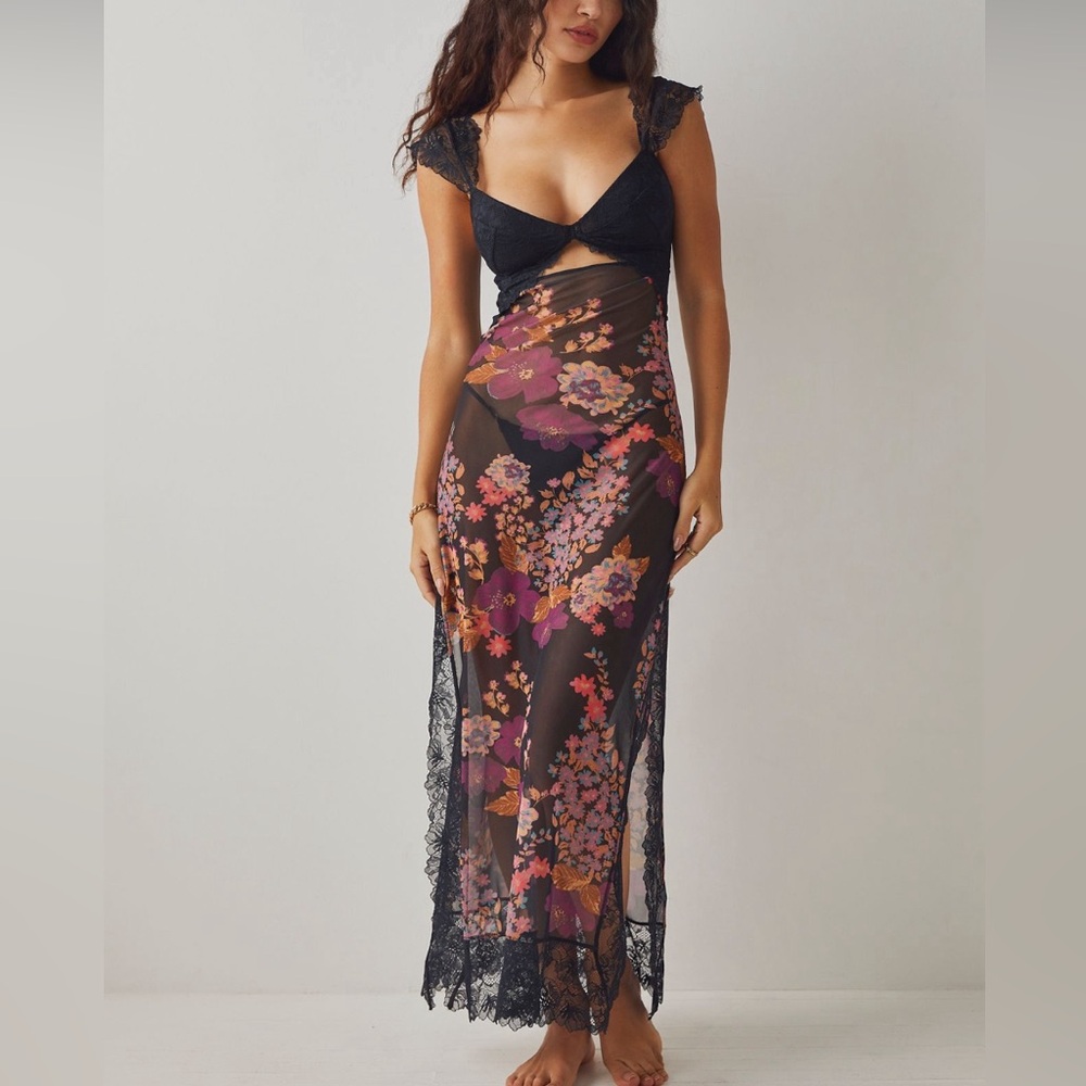 Suddenly Fine Maxi Slip Dress